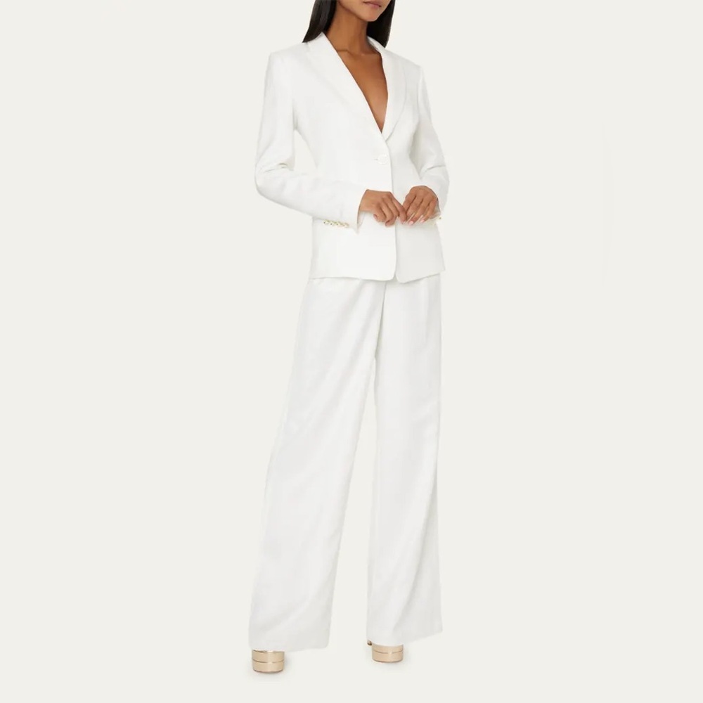 NWoT MILLY
Alexa Single-Button Viscose Twill Jacket Size 4 $475